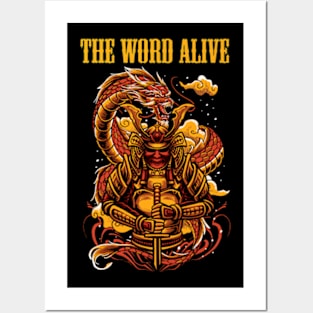 THE WORD ALIVE MERCH VTG Posters and Art